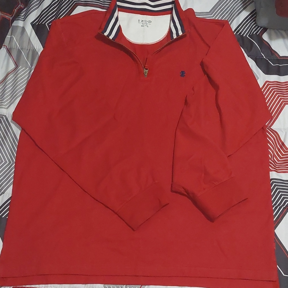 Izod half zip